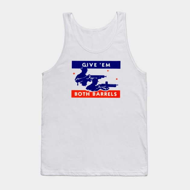 WWII Both Barrels Tank Top by historicimage